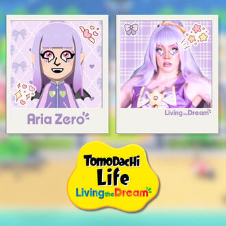 Aria Zero Mii vs Me Aria Zero's Mii in Tomodachi Life Living the Dream